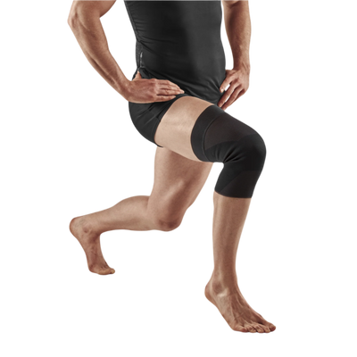 Mid Support Knee Sleeve, Black-Mid