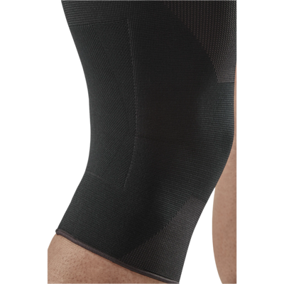 Mid Support Knee Sleeve, Black-Mid, Back Detail View