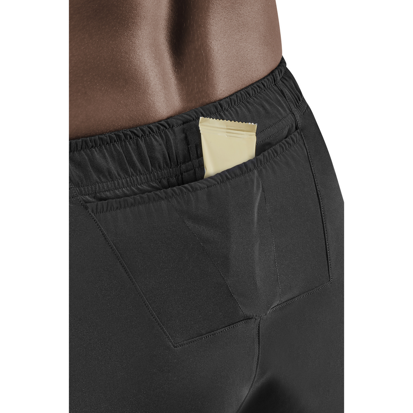 Race Loose Fit Shorts, Men, Black, Back Detail 2