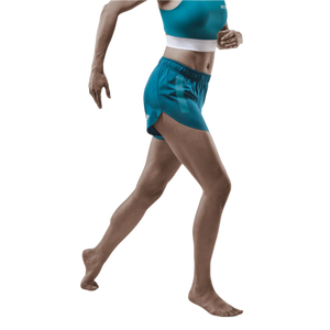 Race Loose Fit Shorts, Women, Petrol