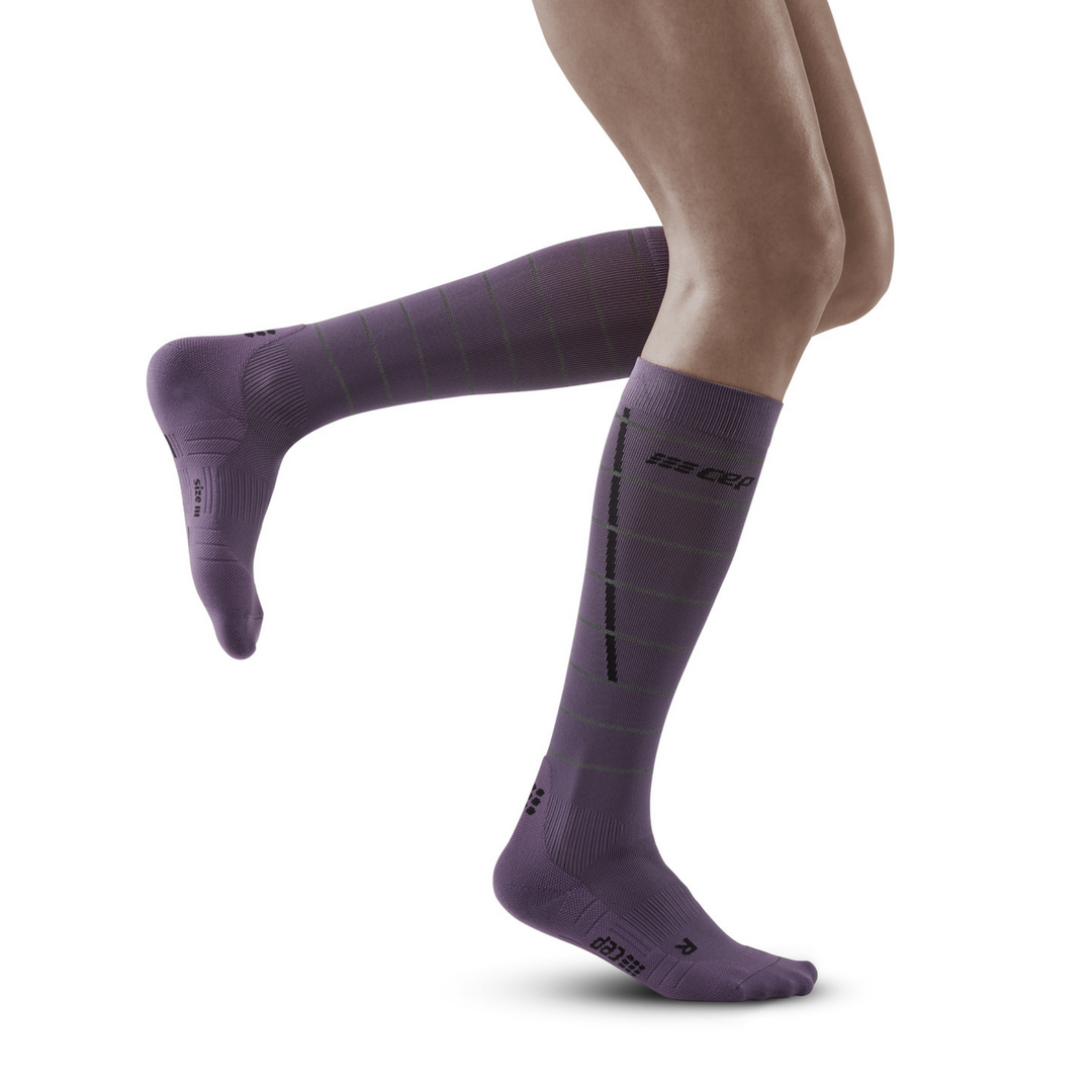 Reflective Compression Socks for Women