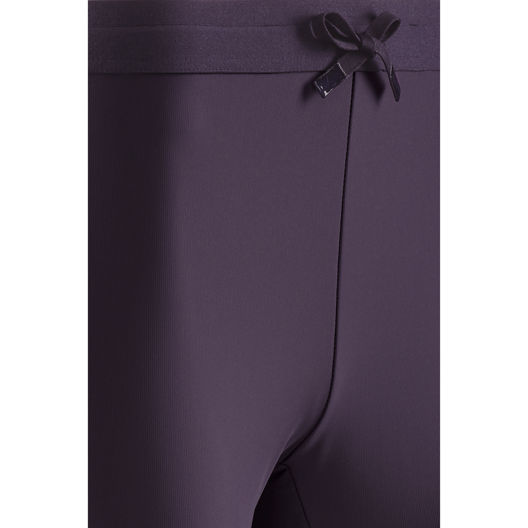 Reflective Tights, Men, Purple, Front Detail