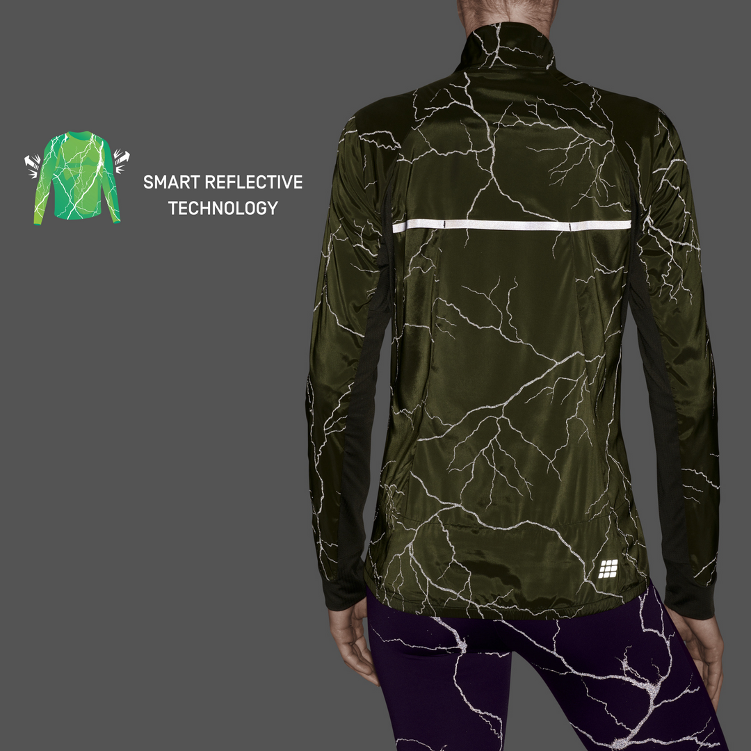 Women's 2025 reflective windbreaker