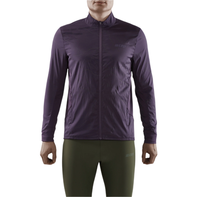 Reflective Windbreaker, Men, Purple