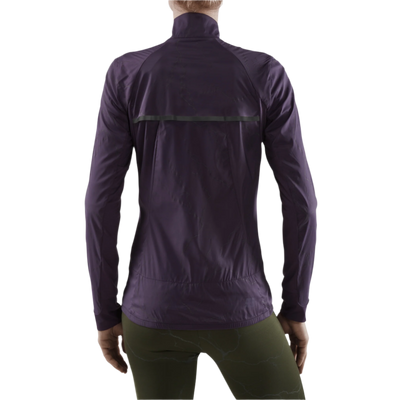 Reflective Windbreaker, Women, Purple, Back View Model