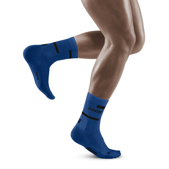 The Run Compression Mid Cut Κάλτσες 4.0, Ανδρικές, Μπλε