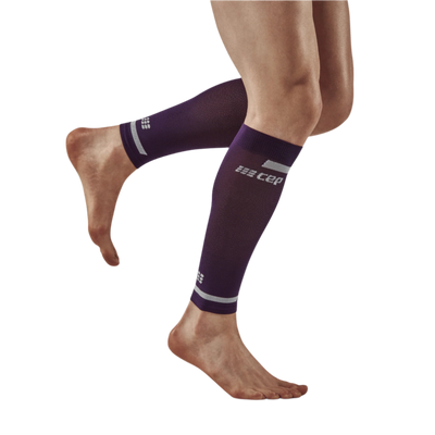 The Run Compression Calf Sleeves 4.0, Men, Violet