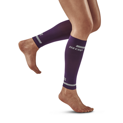 The Run Compression Calf Sleeves 4.0, Women, Violet
