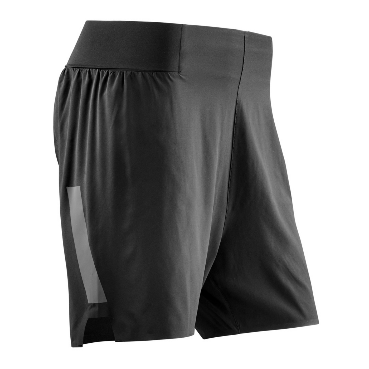 Run Loose Fit Shorts, Men, Black, Front View
