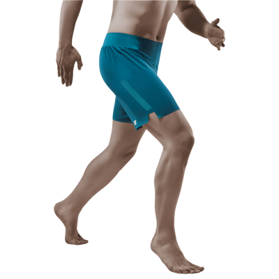 Run Loose Fit Shorts, Men, Petrol