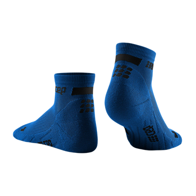 The Run Low Cut Socks 4.0, Men, Blue, Back View