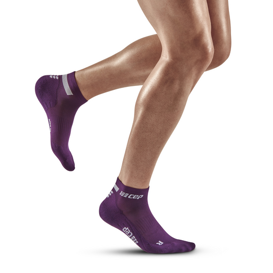 The run calcetines de corte bajo 4.0, hombres, violeta