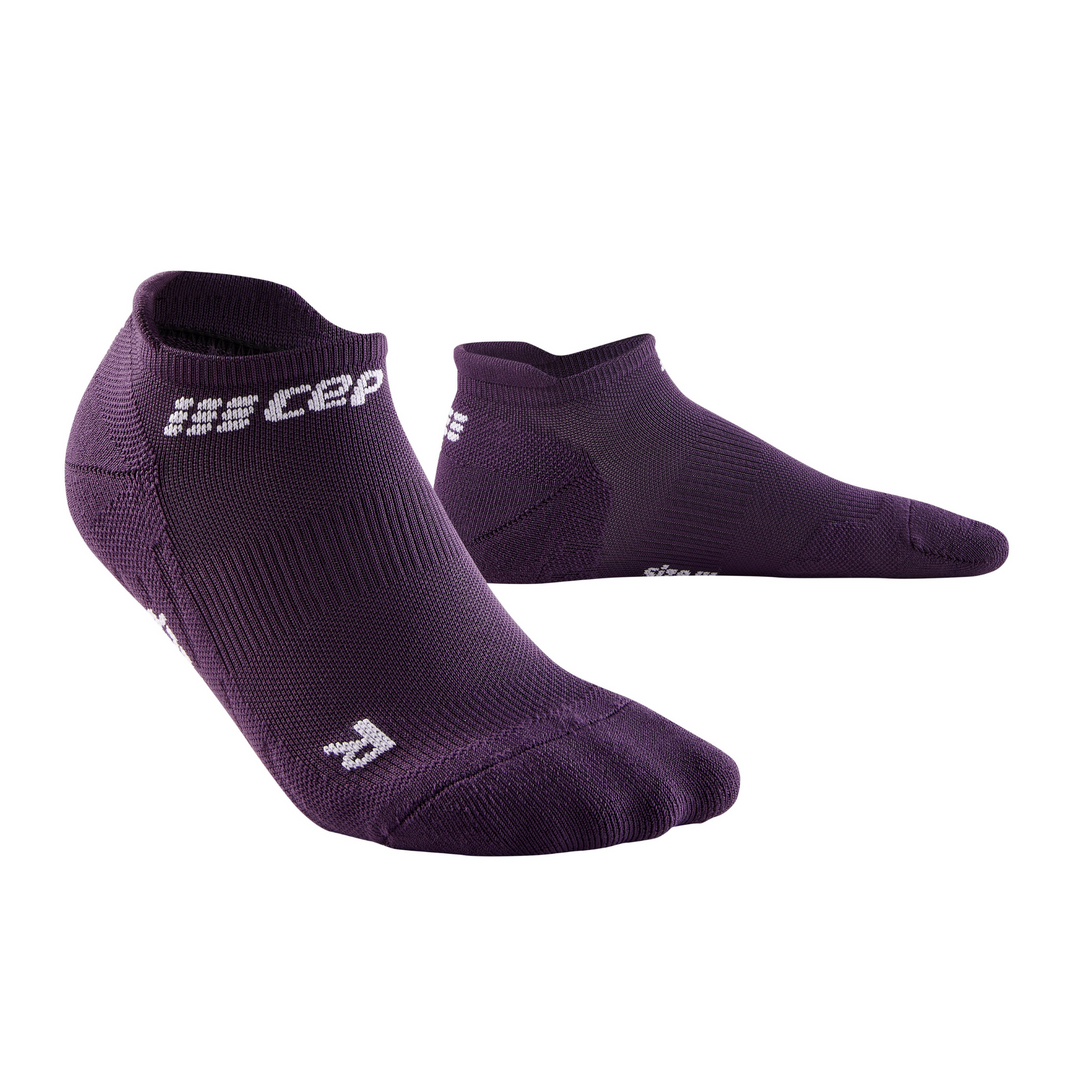 The Run No Show Socks 4.0, Women, Violet, Front View