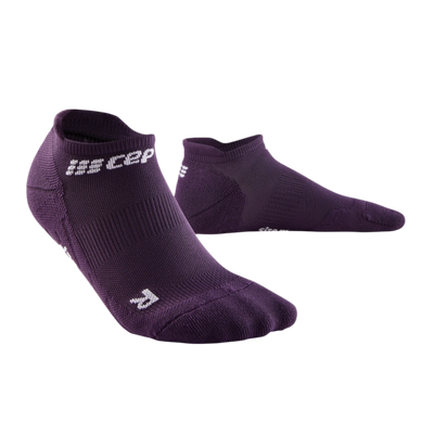 The Run No Show Socks 4.0, Women, Violet, Front View