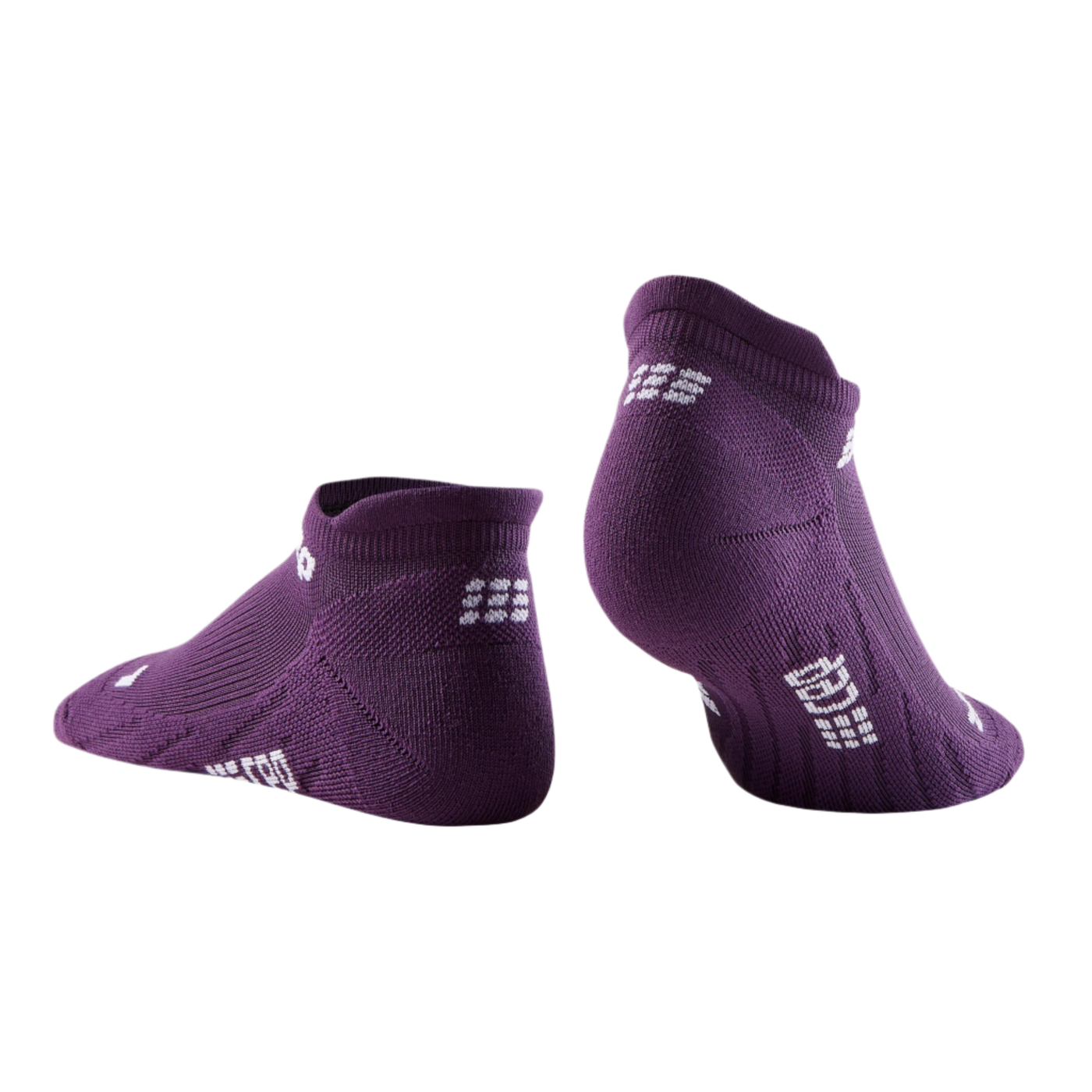 The Run No Show Socks 4.0, Women, Violet, Back View