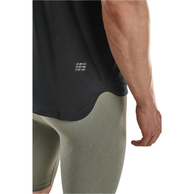 Run Short Sleeve Shirt 4.0, Men, Black, Details