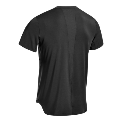 Run Short Sleeve Shirt 4.0, Men, Black, Back View