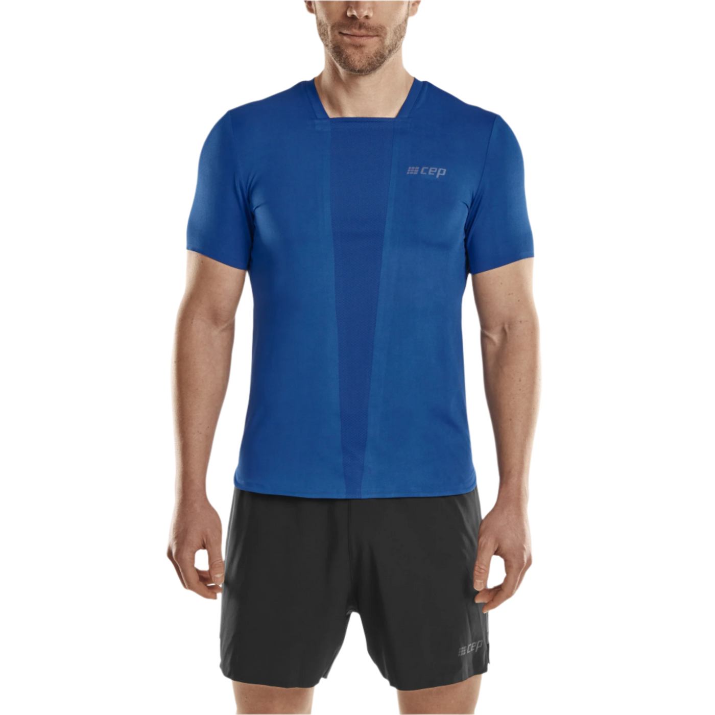 Run Short Sleeve Shirt 4.0, Men, Royal Blue