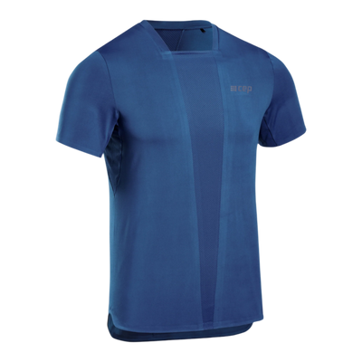Run Short Sleeve Shirt 4.0, Men, Royal Blue, Front View