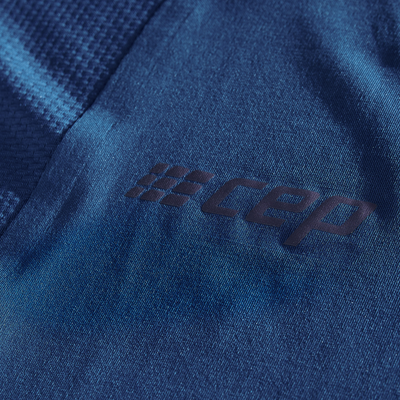 Run Short Sleeve Shirt 4.0, Men, Royal Blue, Logo Detail