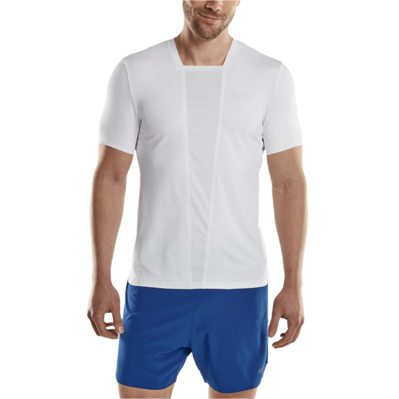 Run Short Sleeve Shirt 4.0, Men, White