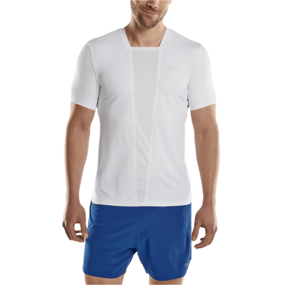 Run Short Sleeve Shirt 4.0, Men, White