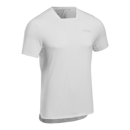 Run Short Sleeve Shirt 4.0, Men, White, Front View