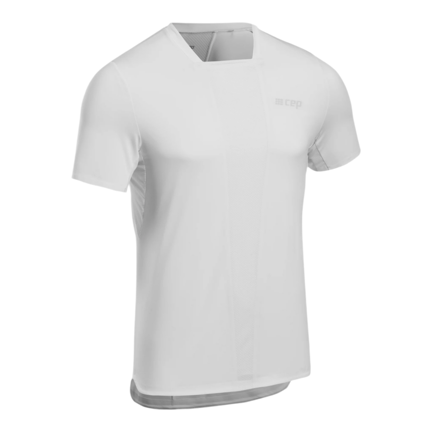 Run Short Sleeve Shirt 4.0, Men, White, Front View
