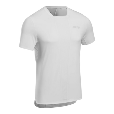 Run Short Sleeve Shirt 4.0, Men, White, Front View
