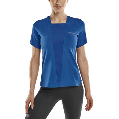 Run Short Sleeve Shirt 4.0, Women, Royal Blue
