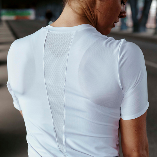Run Short Sleeve Shirt 4.0, Women, White, Lifestyle 3