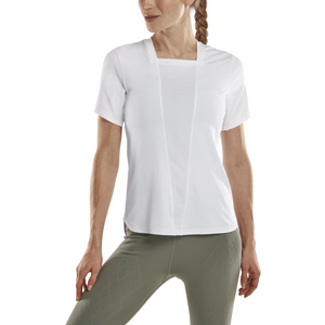 Camisa Run manga curta 4.0, mulher, branca