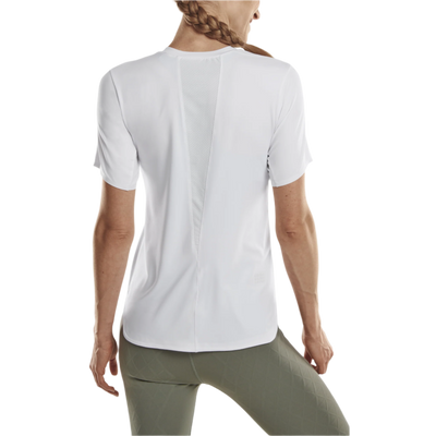 Run Short Sleeve Shirt 4.0, Women, White, Back-View Model