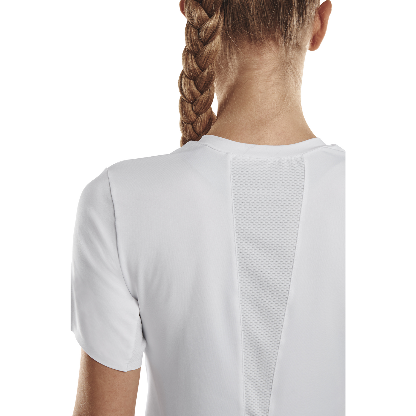 Run Short Sleeve Shirt 4.0, Women, White, Back Detail