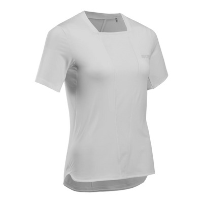 Run Short Sleeve Shirt 4.0, Women, White, Front View