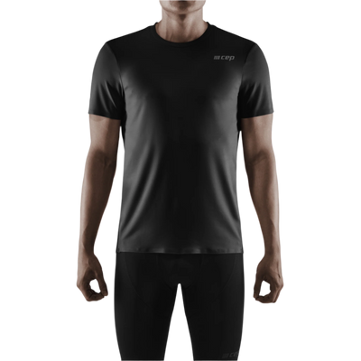 Run Shirt Short Sleeve, Men, Black
