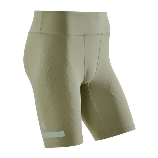 The Run Support Shorts, Men, Olive, Front View