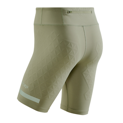 The Run Support Shorts, Men, Olive, Back View