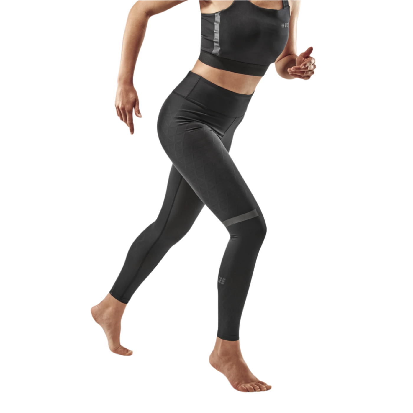 The Run Support Tights, Women, Black