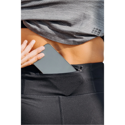 The Run Support Tights, Women, Black, Pocket Detail