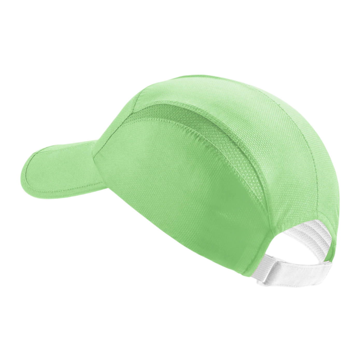 Run Cap, Green, Back View