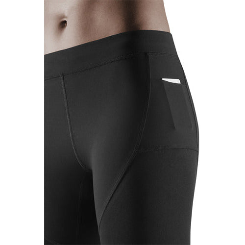 Compression Run Tights 3.0, Women, Black, Detail 2