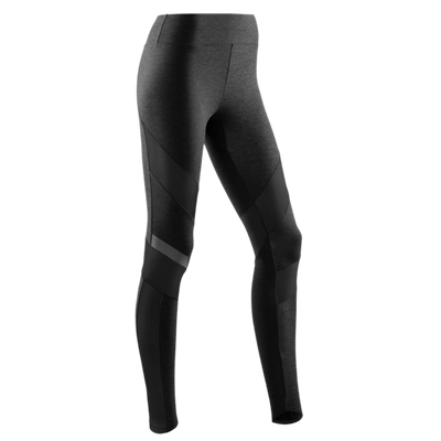 Training Tights, Women, Black, Front View