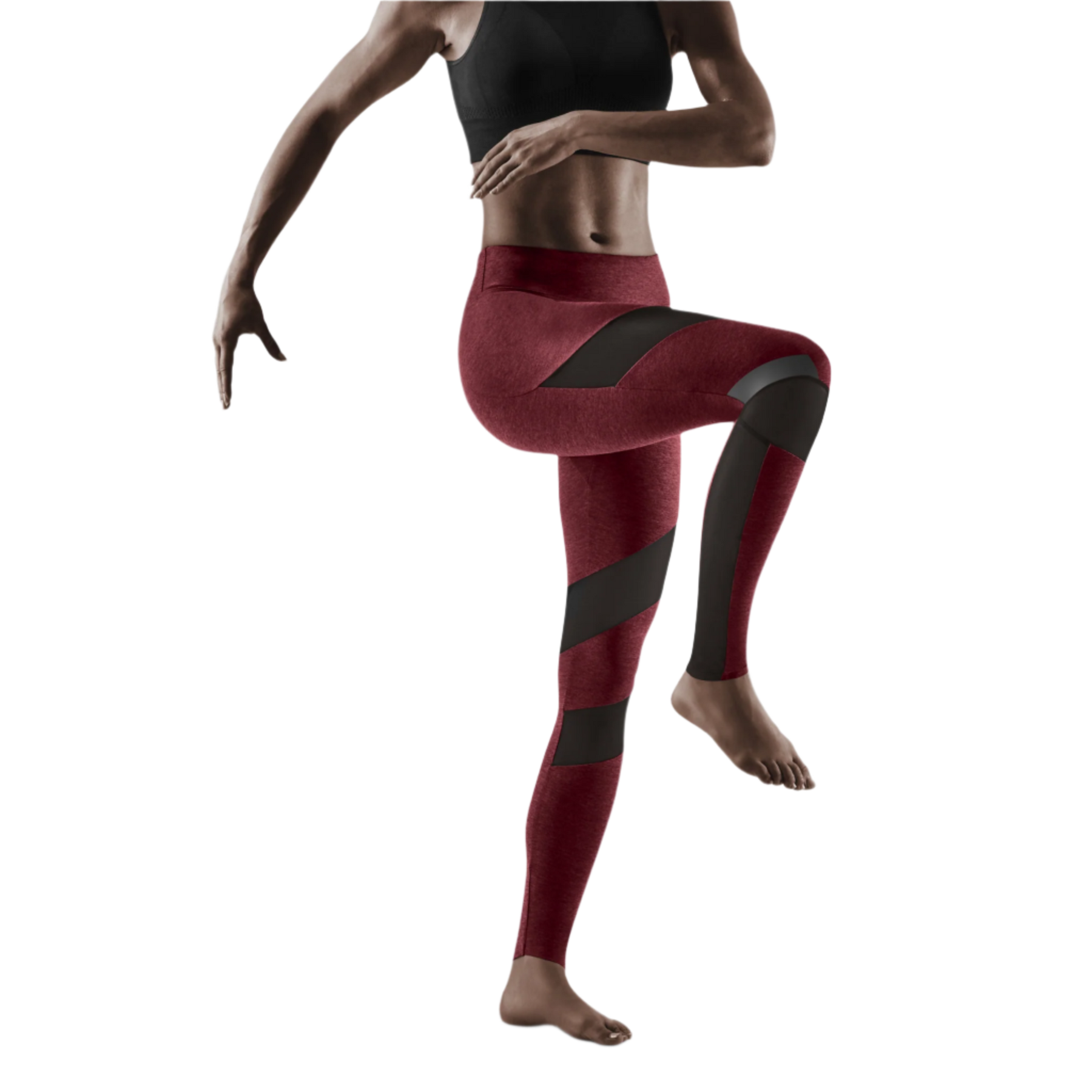 LEGGINGS V-STRING CHERRY