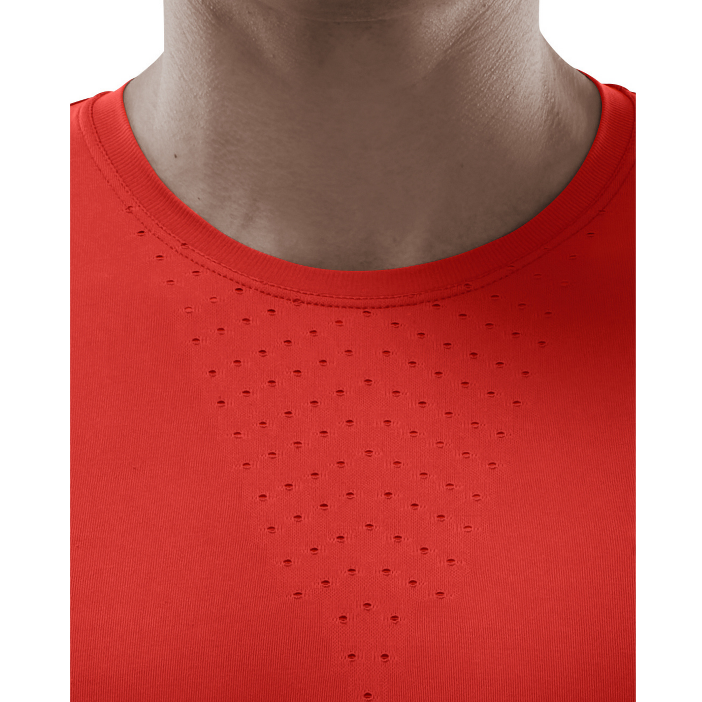 Ultralight Long Sleeve Shirt, Men, Lava, Front Detail