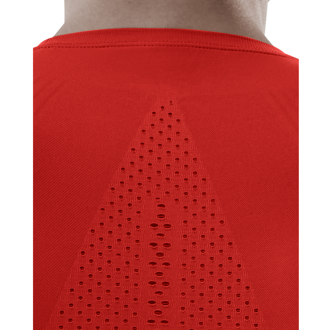 Ultralight Long Sleeve Shirt, Men, Lava, Back Detail
