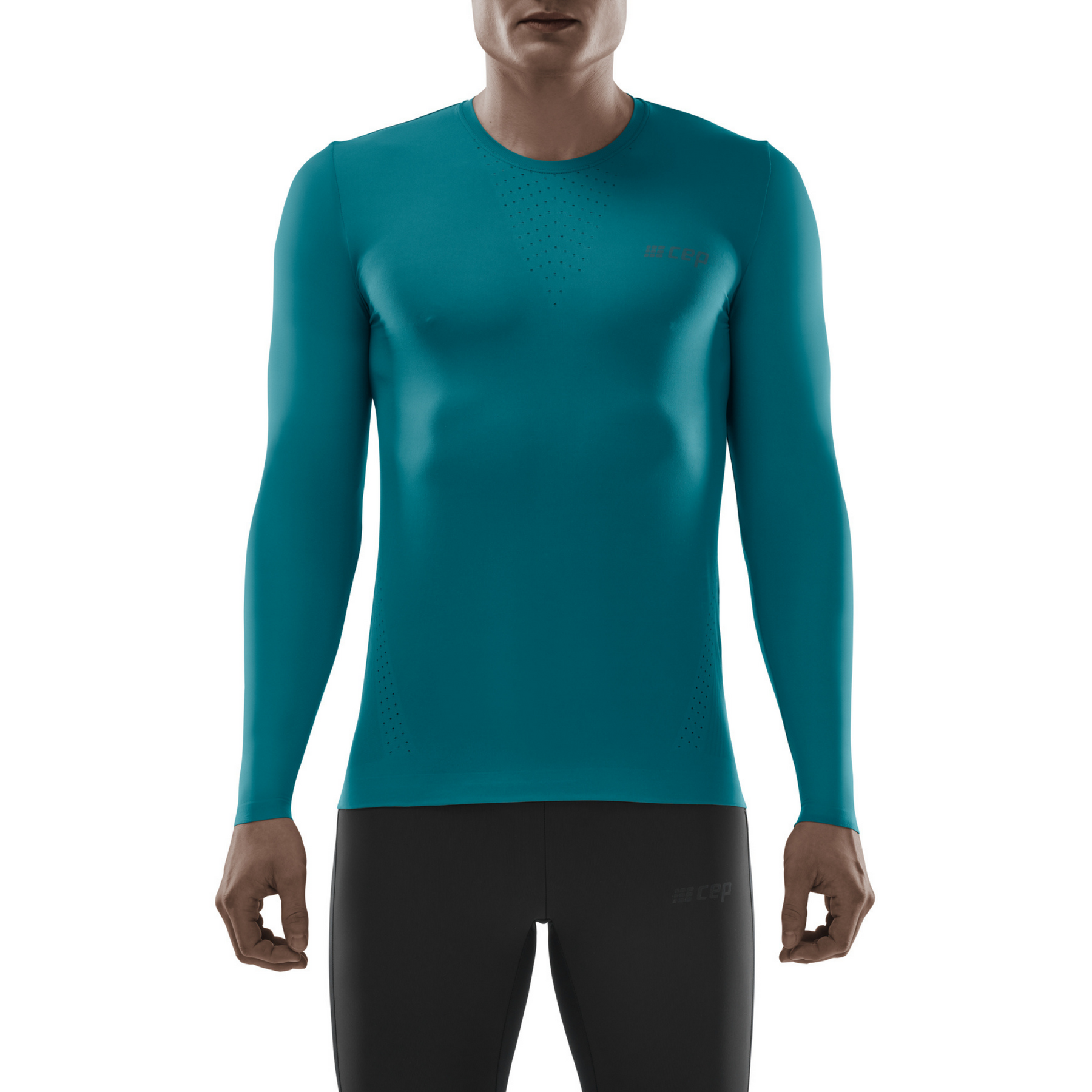 Long sleeve jersey CEP Compression Reflective - Long Sleeves - The Heights  - Mens Clothing