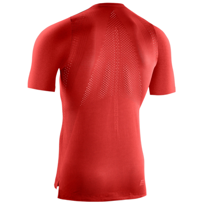 Ultralight Short Sleeve Shirt, Men, Lava, Back View