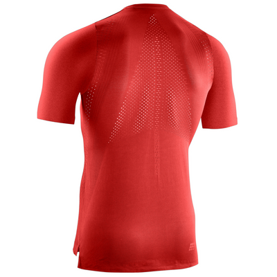 Ultralight Short Sleeve Shirt, Men, Lava, Back View