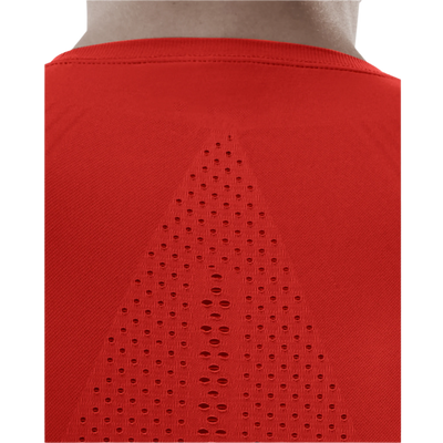 Ultralight Short Sleeve Shirt, Men, Lava, Back Detail
